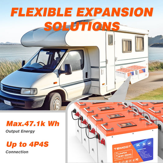 Temgo 12V 230Ah Lithium Battery