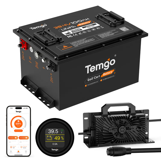 Temgo 36V 100Ah Lithium Golf Cart Battery