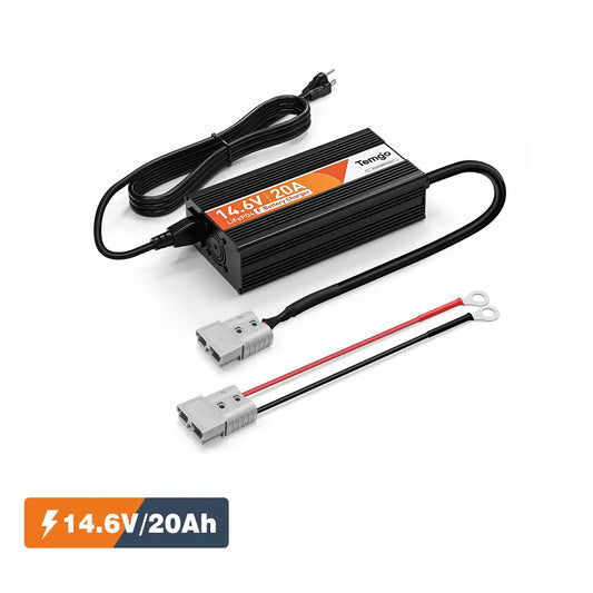 Temgo 14.6V 20A LiFePO4 Battery Charger