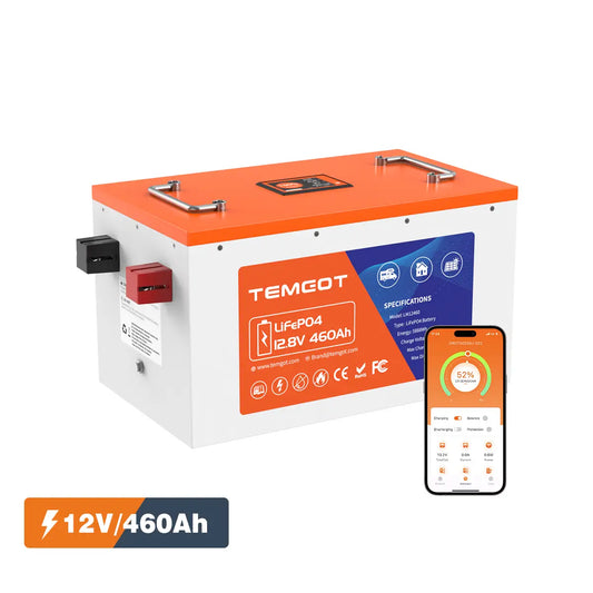 Temgo LiFePO4 12V 460Ah Battery