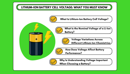 You Need To Know The Important Parameters Of Lithium Batteries