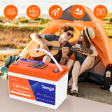 Temgo 12V 100Ah Lithium Battery With LCD Screen is specially designed for RVs