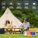 Temgo 12V 200Ah Self-Heating Lithium Battery