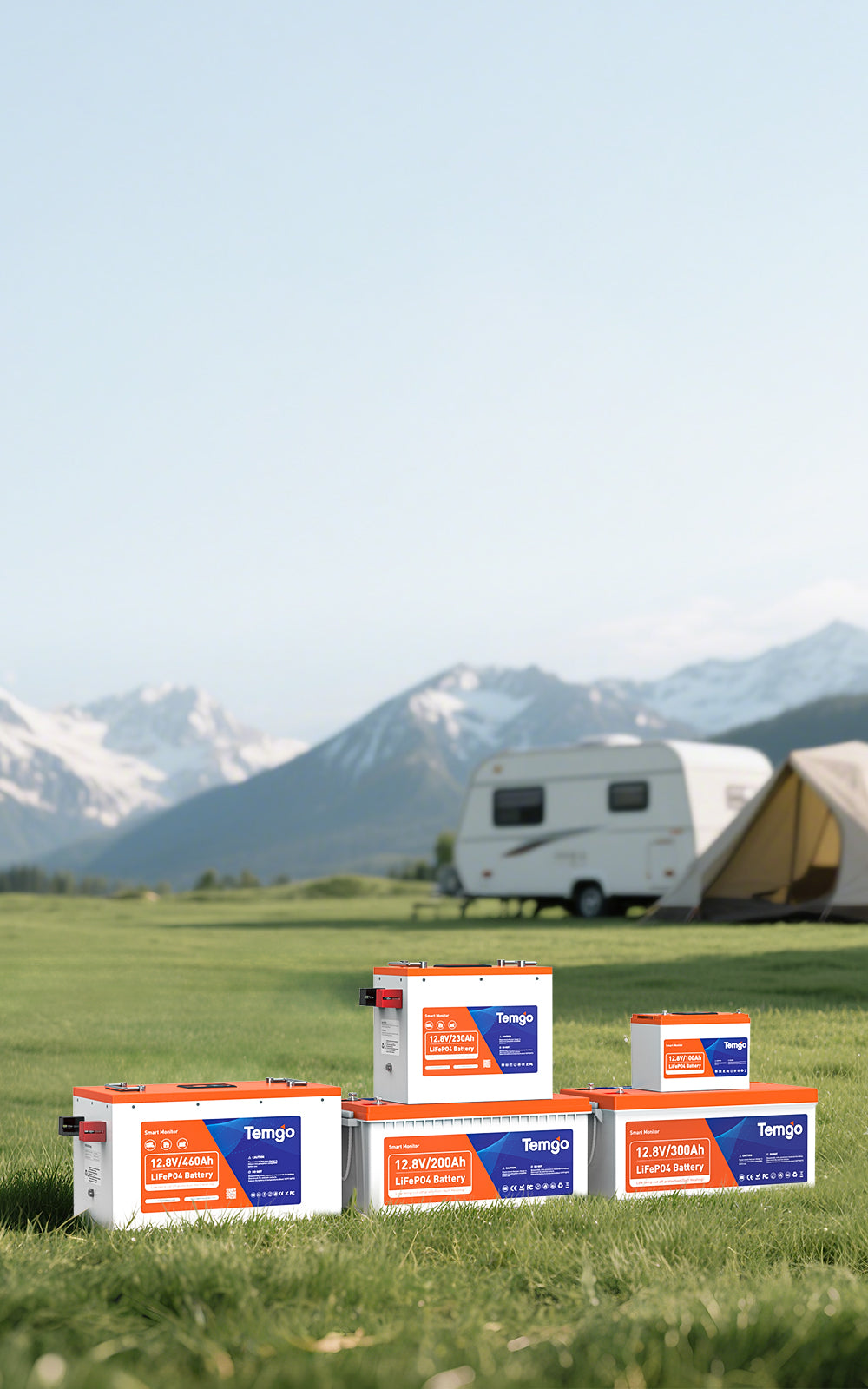 Temgo 12V lithium RV camper batteries