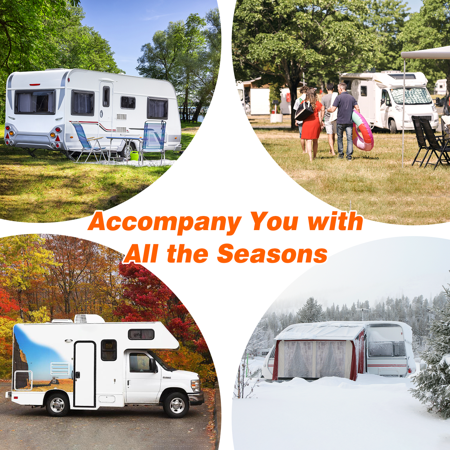 Temgo 12V 100Ah Self-Heating for RVs and campers