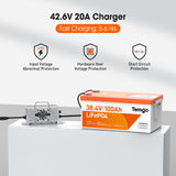 Temgo 36V 100Ah Lithium Golf Cart Battery & ABS Shell